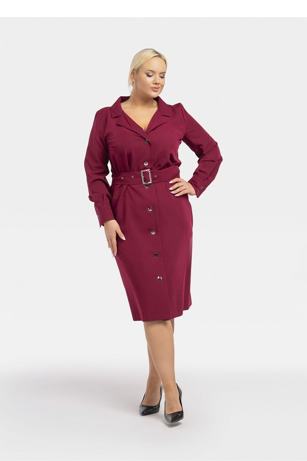 Plus size dress model 193902